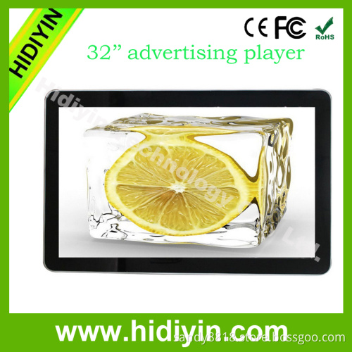 32~65 inch wall-mounted standalone/network advertising player